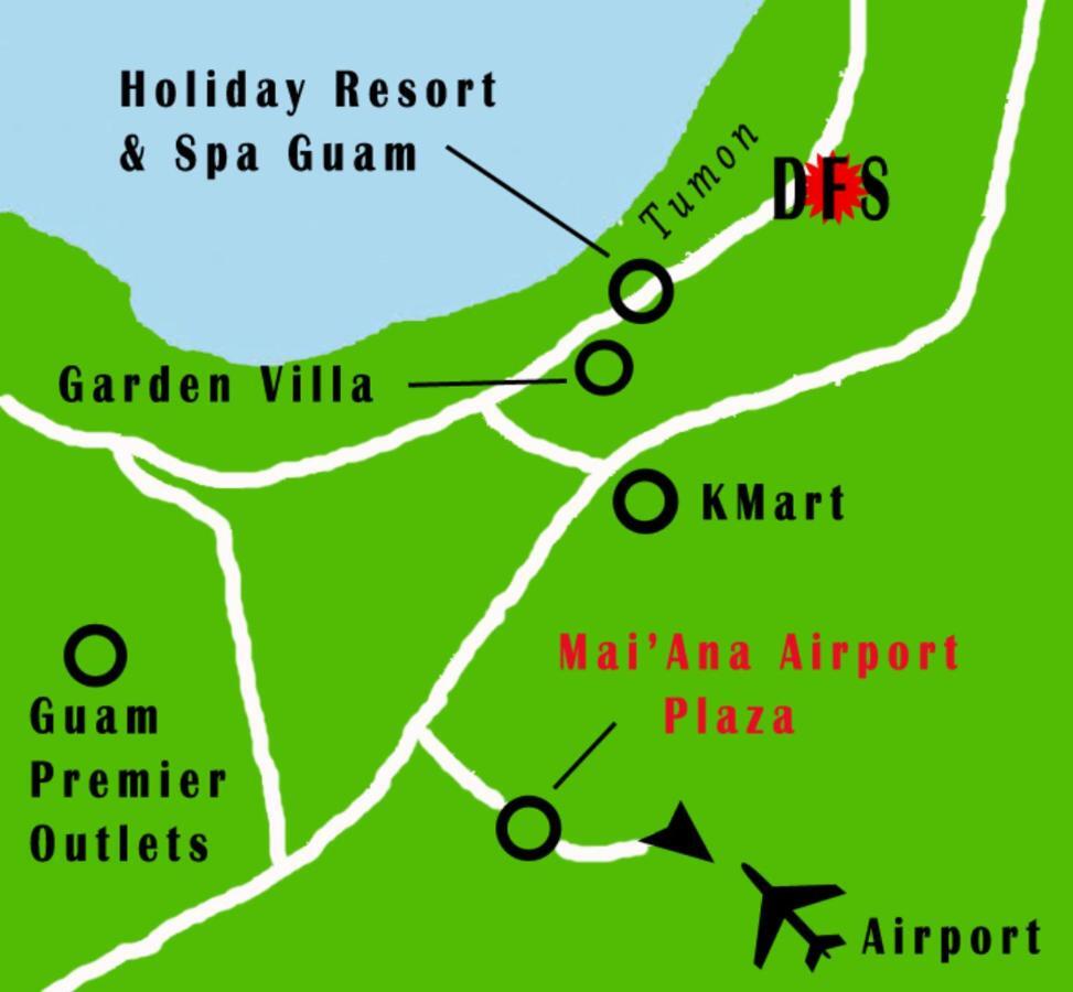 Mai'Ana Airport Plaza Aparthotel Tamuning Eksteriør bilde